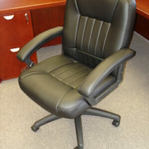 Black Leather Executive Chair