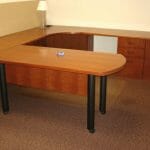 wood desk