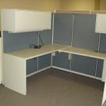 used office cubicles