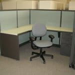 used office cubicles