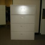 used metal file cabinet