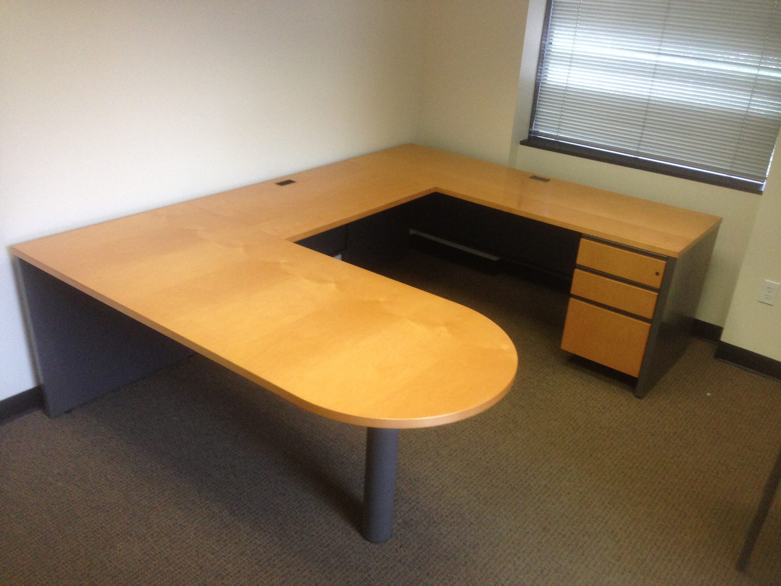Cubicle Depot Past Project Used Bernhardt Office Desk - Cubicle Depot