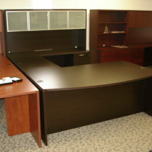Laminate Desk Espresso Finish