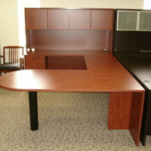 Laminate Desk Cherry Finish