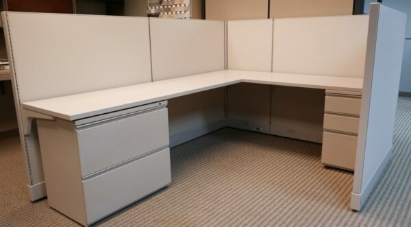 Herman Miller AO2 Office Cubicles 6x8 53” Panel Height
