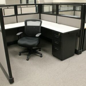 Herman Miller Office Cubicles with Glass