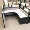 Herman Miller Office Cubicles with Glass - Image 2
