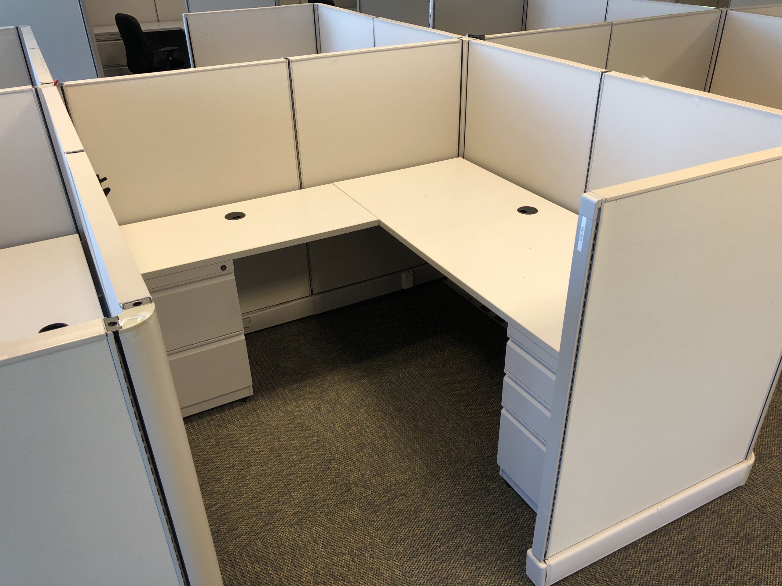 6x6 Mid Height Office Cubicle