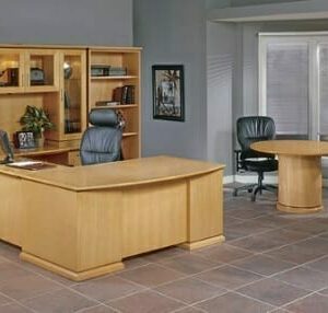 Madison Series Desk Set and Office Furniture- Maple Finish