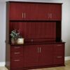 Madison Series Desk Set and Office Furniture- Mahogany Finish - Image 2