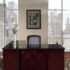 Madison Series Desk Set and Office Furniture- Mahogany Finish - Image 3