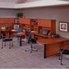 Nexus Series Laminate Office Furniture- Cherry Finish - Image 2