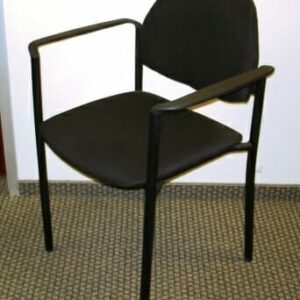 Black Stackable Side Chairs