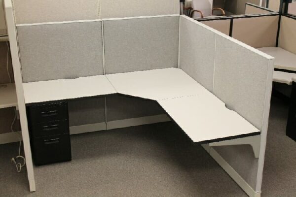 Office Cubicles 6x6 Panel Height 53 inch Tall