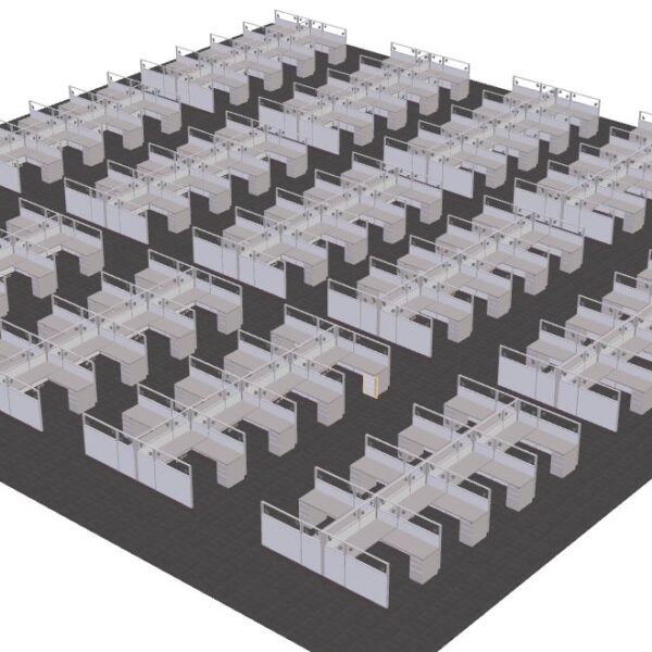 Stack Cubicles Office Cubicles with Glass Stacker | Cubicle Depot